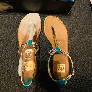 Dolci Vita zebra pattern sandals